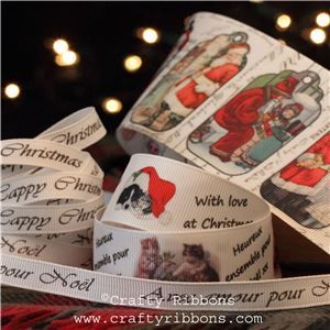 Vintage Christmas Past Ribbon - WANT IT ALL